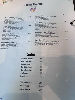 Menu photo 5 Chula's Prior Lake, MN