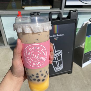 Over The Rainbow Tea Bar - Classic Milk Tea with pudding and boba - Desserts Near Me - Renton, Washington Over The Rainbow Tea Bar - Classic Milk Tea with pudding and boba - Desserts Near Me - Renton, Washington