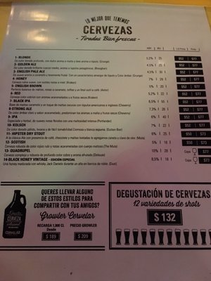Menu photo 4 Cervelar Buenos Aires, C
