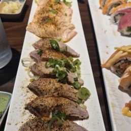 Favorites!! Cajun tuna and salmon Favorites!! Cajun tuna and salmon