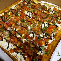 Maria's Pizza - Thin crust bruschetta pie