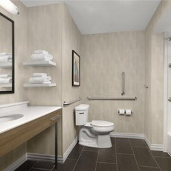 Hampton Inn & Suites St. Louis/Alton - Guest room bath