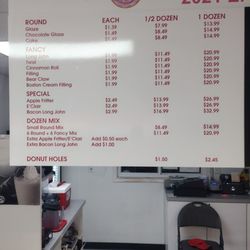 Donut Palace - Donut pricing