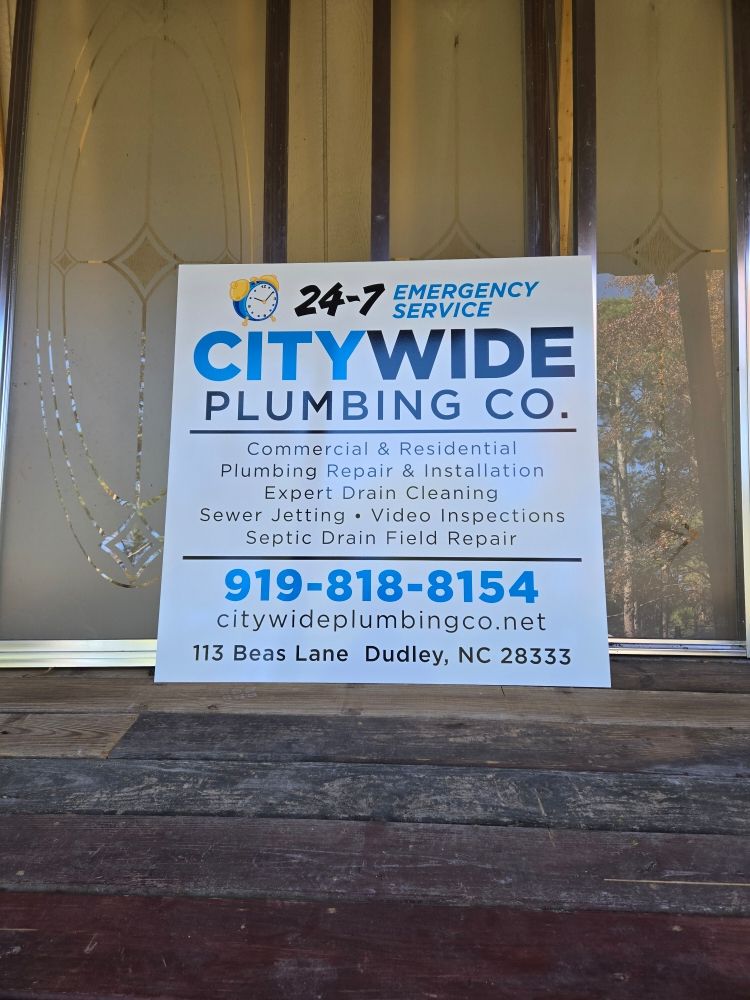 Slide of Citywide Plumbing Services