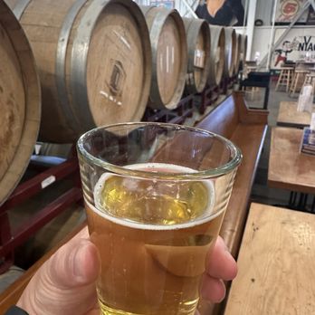 Drake's Barrel House - Enjoying an iced cold Dog Walker Pilsner - Breweries Near Me - San Leandro, California Drake's Barrel House - Enjoying an iced cold Dog Walker Pilsner - Breweries Near Me - San Leandro, California