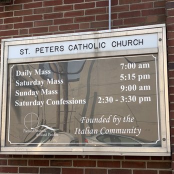 St. Peter’s Catholic Church - Mass times - Churches Near Me - Portland, Maine St. Peter’s Catholic Church - Mass times - Churches Near Me - Portland, Maine