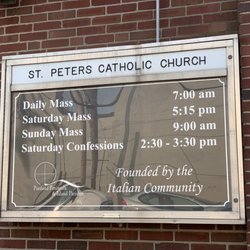 St. Peter’s Catholic Church - Mass times