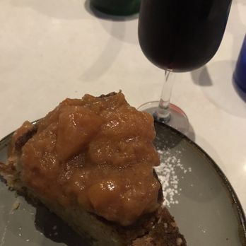 The Rose - Cake with jam and dessert red wine - Wine Bars Near Me - San Diego, California