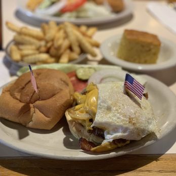 Abele's Family Restaurant - Brunch burger, OMG! Get this! - Seafood Near Me - Morganton, North Carolina