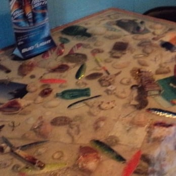 Smashed On The Rocks Saloon - Table is custom made. - Pubs Near Me - Algoma, Wisconsin Smashed On The Rocks Saloon - Table is custom made. - Pubs Near Me - Algoma, Wisconsin