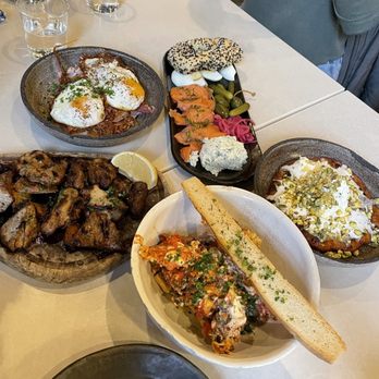Krasi - strapatsada, sfakianopita, solomo, avga me patates, souvla - Mediterranean Near Me - Boston, Massachusetts Krasi - strapatsada, sfakianopita, solomo, avga me patates, souvla - Mediterranean Near Me - Boston, Massachusetts
