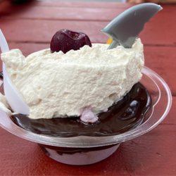 Sharks Tooth sundae