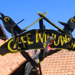 CAFE WINUWUK - Eingangsschild