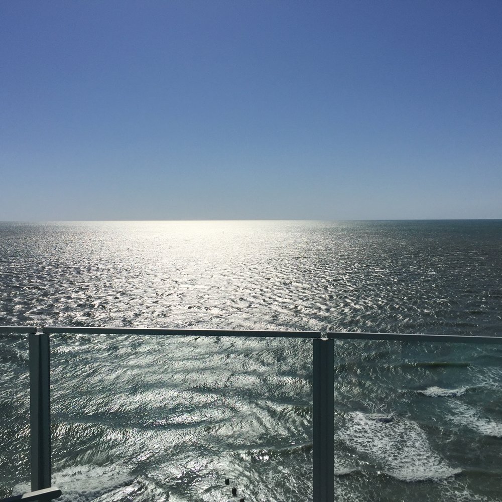 Sandbar - Opal Sands - View from our hotel room balcony - Resorts Near Me - Clearwater Beach, Florida