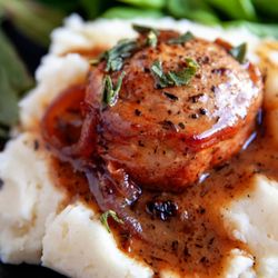 Barry's 1965 - Bacon wrapped pork tenderloin
