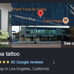 Kastana Tattoo - Google 5 star Reviews!