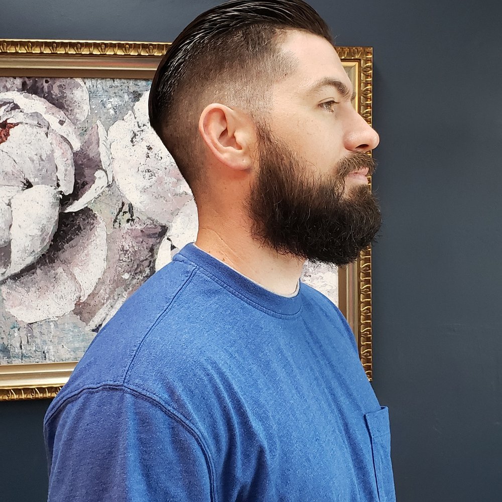 The Village Barber Shop Logo