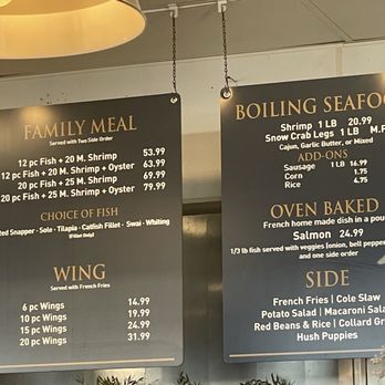 Collins Fish Market - Menu - Seafood Markets Near Me - Los Angeles, California