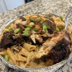 Island Spice Grill And Wings - Rasta Pasta jerk chicken