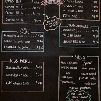 Mr. Pollo - Menu - Latin American Near Me - Pensacola, Florida Mr. Pollo - Menu - Latin American Near Me - Pensacola, Florida