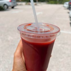 Beet/carrot juice