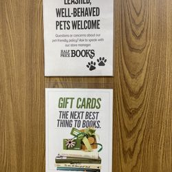 Half Price Books - Pets welcome