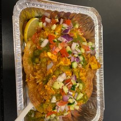 Maaji’s Street Kitchen - I'm sorry I don't recall the name of the dish. But it was flavorful and delicious!!