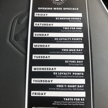 Black Rock Coffee Bar - Weekly specials - Coffee & Tea Near Me - Katy, Texas Black Rock Coffee Bar - Weekly specials - Coffee & Tea Near Me - Katy, Texas