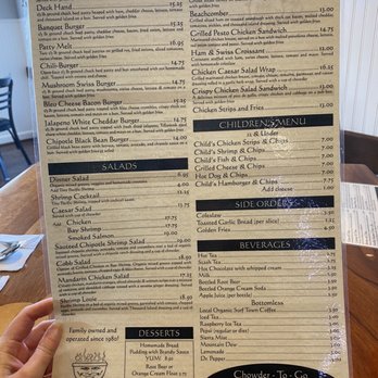 Chowder Bowl - Menu - Seafood Near Me - Newport, Oregon
