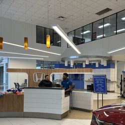 Herson's Honda - The interior of the car dealership.