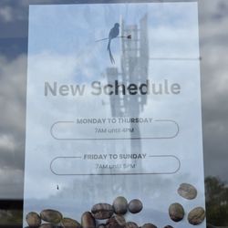 Santos Coffee Acton - Changing Business Hours