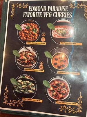 Menu photo 4 Edmond Paradise Edmond, OK