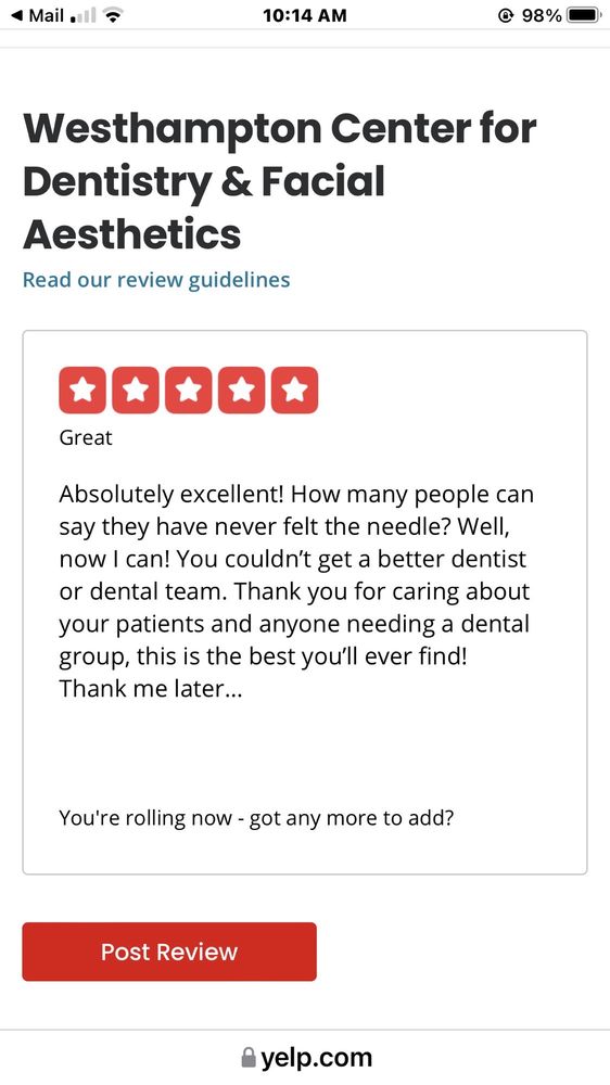 Westhampton Center for Dentistry & Facial Aesthetics Logo