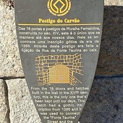 Postigo do Carvão - Postigo do Carvão Historical Marker, Porto