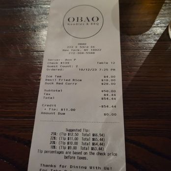 OBAO - Asian Fusion Near Me - New York, New York OBAO - Asian Fusion Near Me - New York, New York