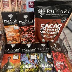 Authentic South American chocolate, 60% cacao.