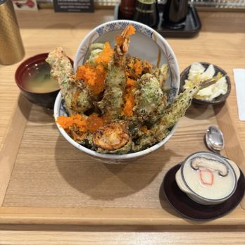 Tendon Kohaku - Umi tendon set - Japanese Near Me - Bellevue, Washington Tendon Kohaku - Umi tendon set - Japanese Near Me - Bellevue, Washington