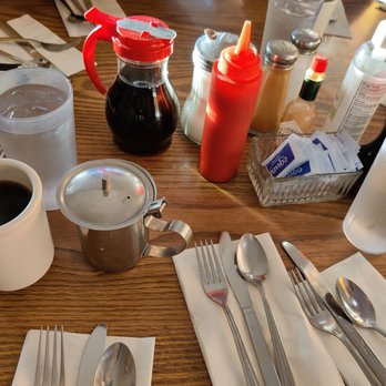 Jack's Restaurant - Things to note: Non-dairy creamer, sugar in a bottle, and Allen's hand sanitizer - Breakfast & Brunch Near Me - Honolulu, Hawaii Jack's Restaurant - Things to note: Non-dairy creamer, sugar in a bottle, and Allen's hand sanitizer - Breakfast & Brunch Near Me - Honolulu, Hawaii