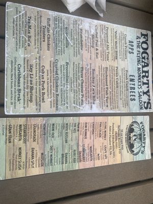 Menu photo 8 Fogarty's Restaurant & Bar Key West, FL