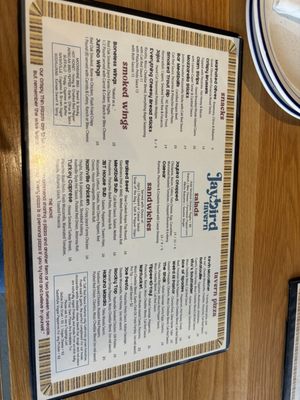 Menu photo 1 JayBird Tavern Roanoke, VA Menu photo 1 JayBird Tavern Roanoke, VA