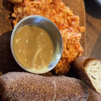 Postino 9CO - pretzel stick and pimento cheese spread - Wine Bars Near Me - Denver, Colorado Postino 9CO - pretzel stick and pimento cheese spread - Wine Bars Near Me - Denver, Colorado