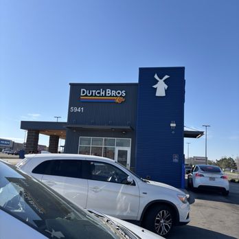 Dutch Bros Coffee - The great blue box. Love that we found you here in Topeka Kansas - Juice Bars & Smoothies Near Me - Topeka, Kansas