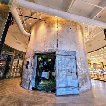 Stone & Webster Chophouse - Private dining area in old plant smoke stack! - Steakhouses Near Me - Savannah, Georgia