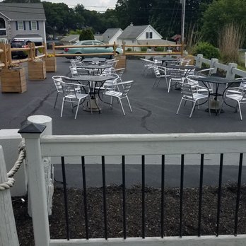 The Launch - Parking lot seating area - Breakfast & Brunch Near Me - Southwick, Massachusetts