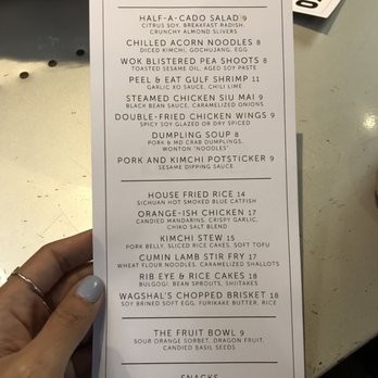 CHIKO - The menu - Chinese Near Me - Washington, DC, District of Columbia