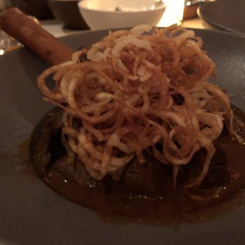 Junoon - Shahi Lamb Shank - Indian Near Me - New York, New York Junoon - Shahi Lamb Shank - Indian Near Me - New York, New York