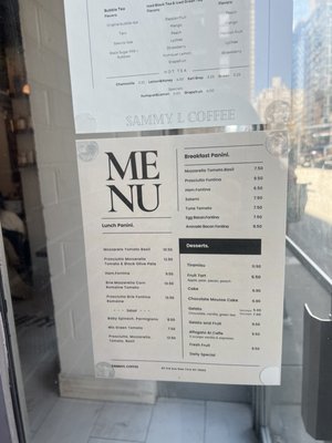 Menu photo 8 Sammy L Coffee New York, NY