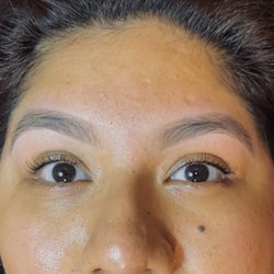 Brow waxing and lash lift
