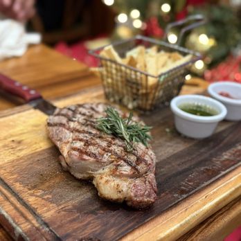 The Olive Restobar - Grilled Rib Eye Steak (16 oz.) - Mediterranean Near Me - Downey, California The Olive Restobar - Grilled Rib Eye Steak (16 oz.) - Mediterranean Near Me - Downey, California