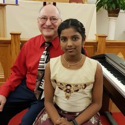 James' Music Studio - Asritha at recital